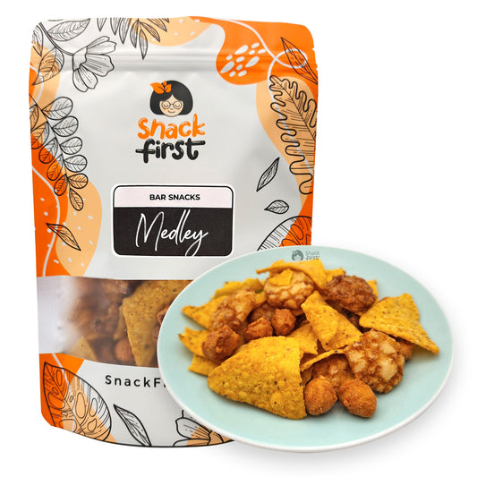 零食坚果混合(花生,豆饼,脆饼)