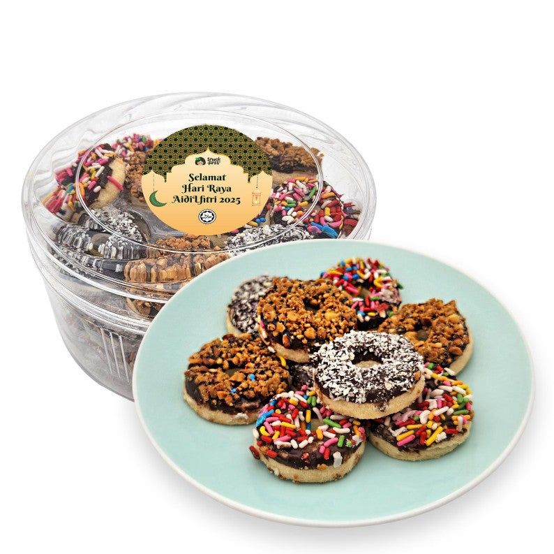 彩色甜甜圈饼干(开斋节特价)