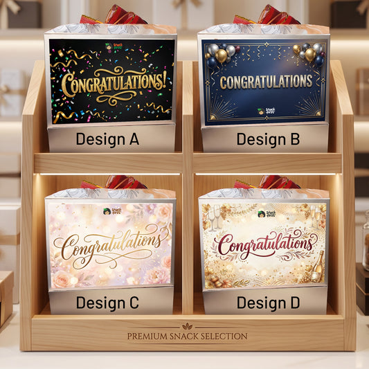 Congratulations Bloom Bites Hampers (With Express Shipping)