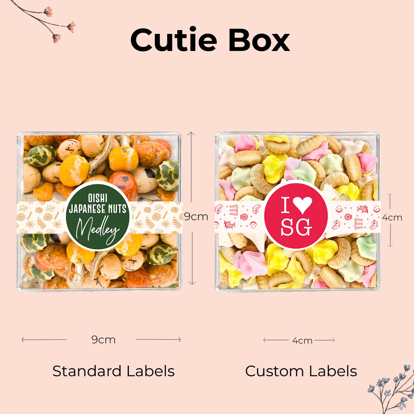 Wedding Favours Snack Party Packs & Honey Bitsie Jars