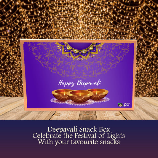 Happy Deepavali Glitter Gift Snack Box (Diwali 2024)