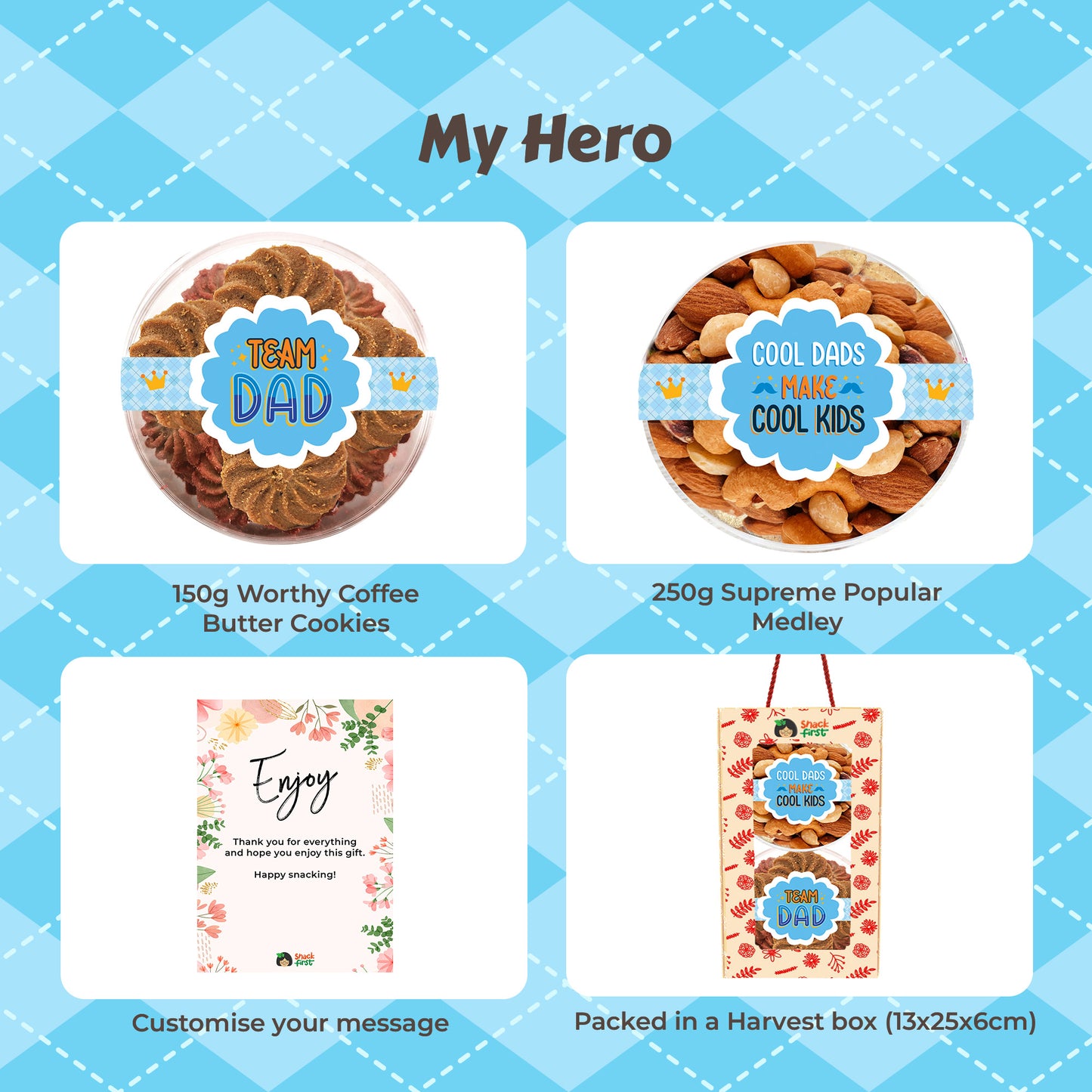 I Love Daddy Snack Gift Box (Fathers' Day 2026)