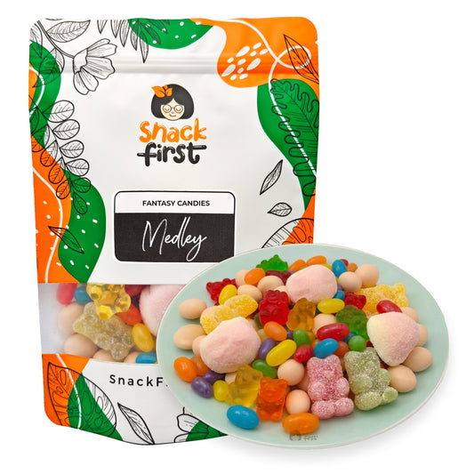 Fantasy Candies Medley (Gummi, Beary, Fluffy, Jellybeans, Yoghurt Candies)