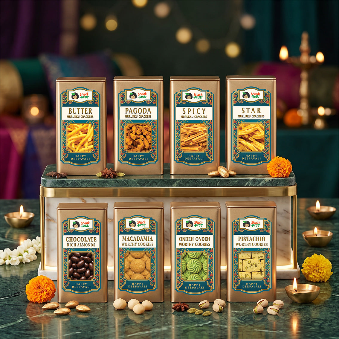 Happy Deepavali Snack Gift Box and Hampers (Diwali 2026)