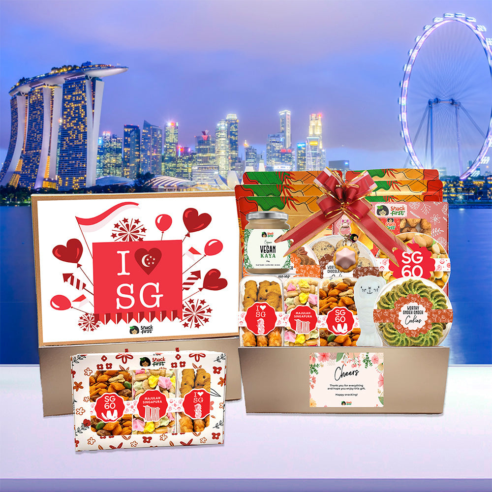 Singapore SG60 Local Snack Gift Box and Hampers (NDP 2025) - Unique  Souvenirs Merlion Cookies Gifting – SnackFirst