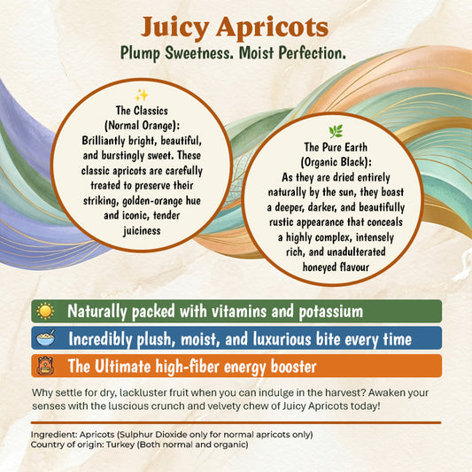 Juicy Apricots (Organic/Normal Orange)