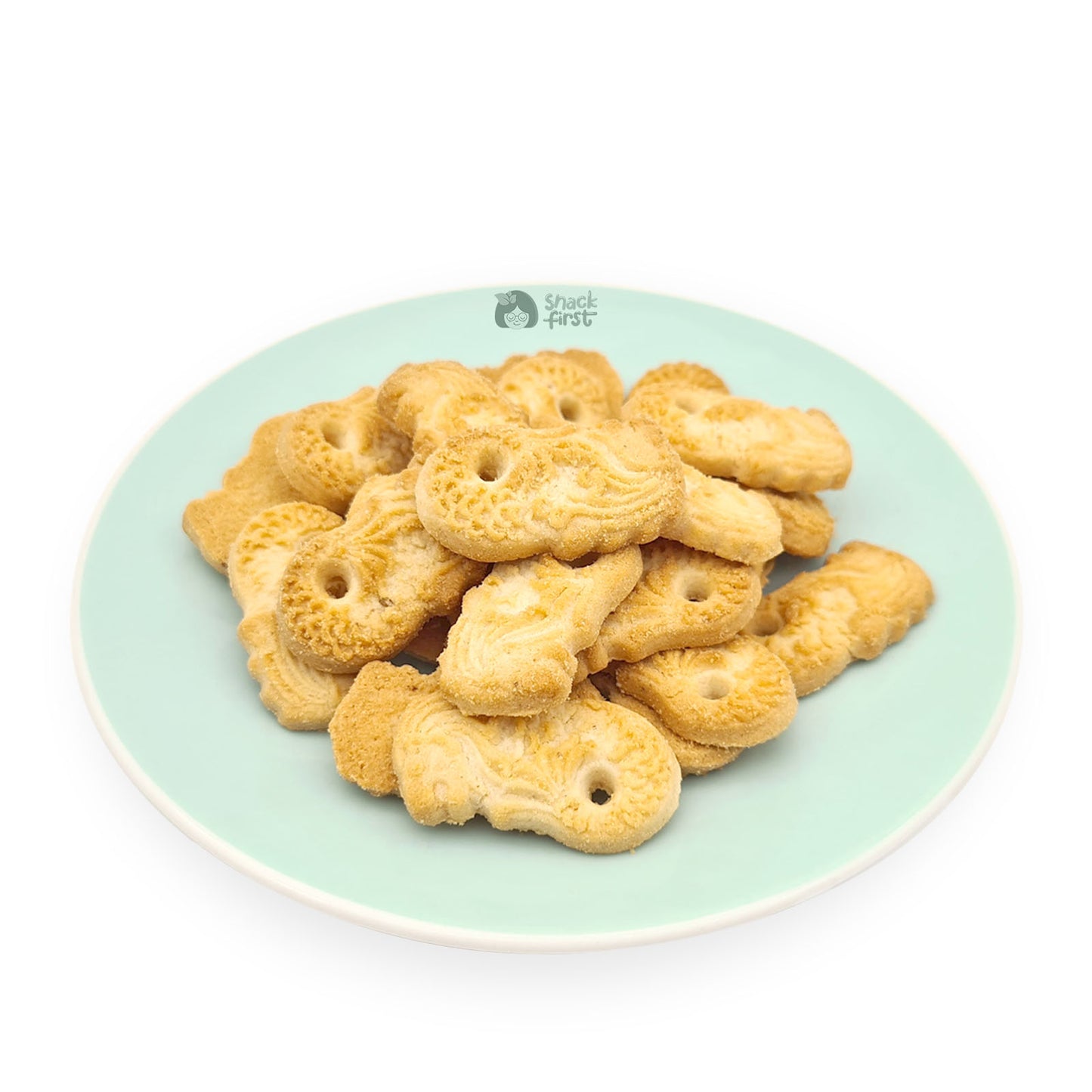 鱼尾狮子牛奶曲奇饼