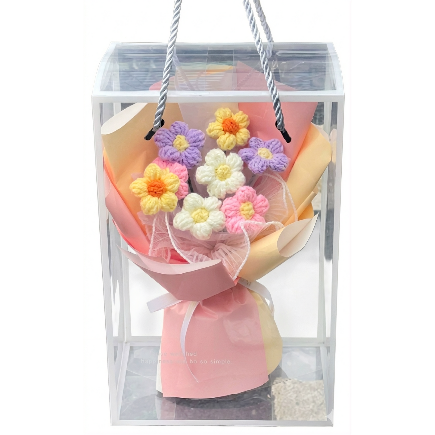 Knitted Crochet Flowers