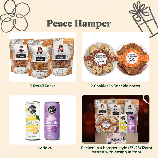 Condolences Sympathy Snack Hampers (With Express Shipping)