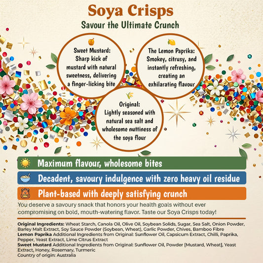 Sweet Mustard Soya Crisps