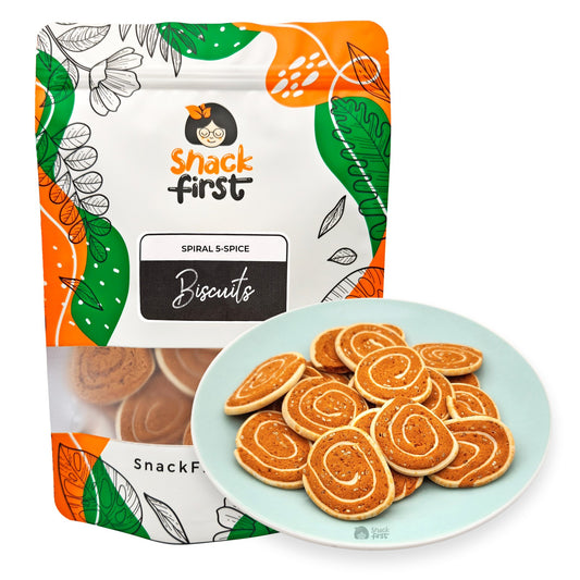 Spiral 5-Spice Biscuits