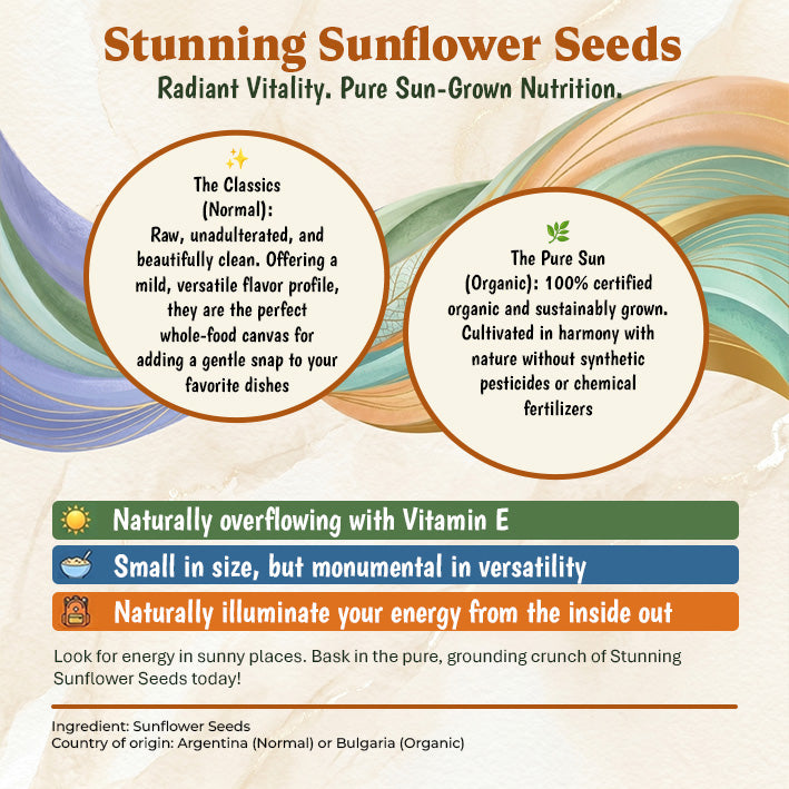 Stunning Sunflower Seeds (Normal/Organic)