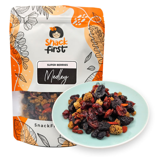Super Berries Medley (Mulberries, Blackcurrants, Goji Berries, Cranberries)