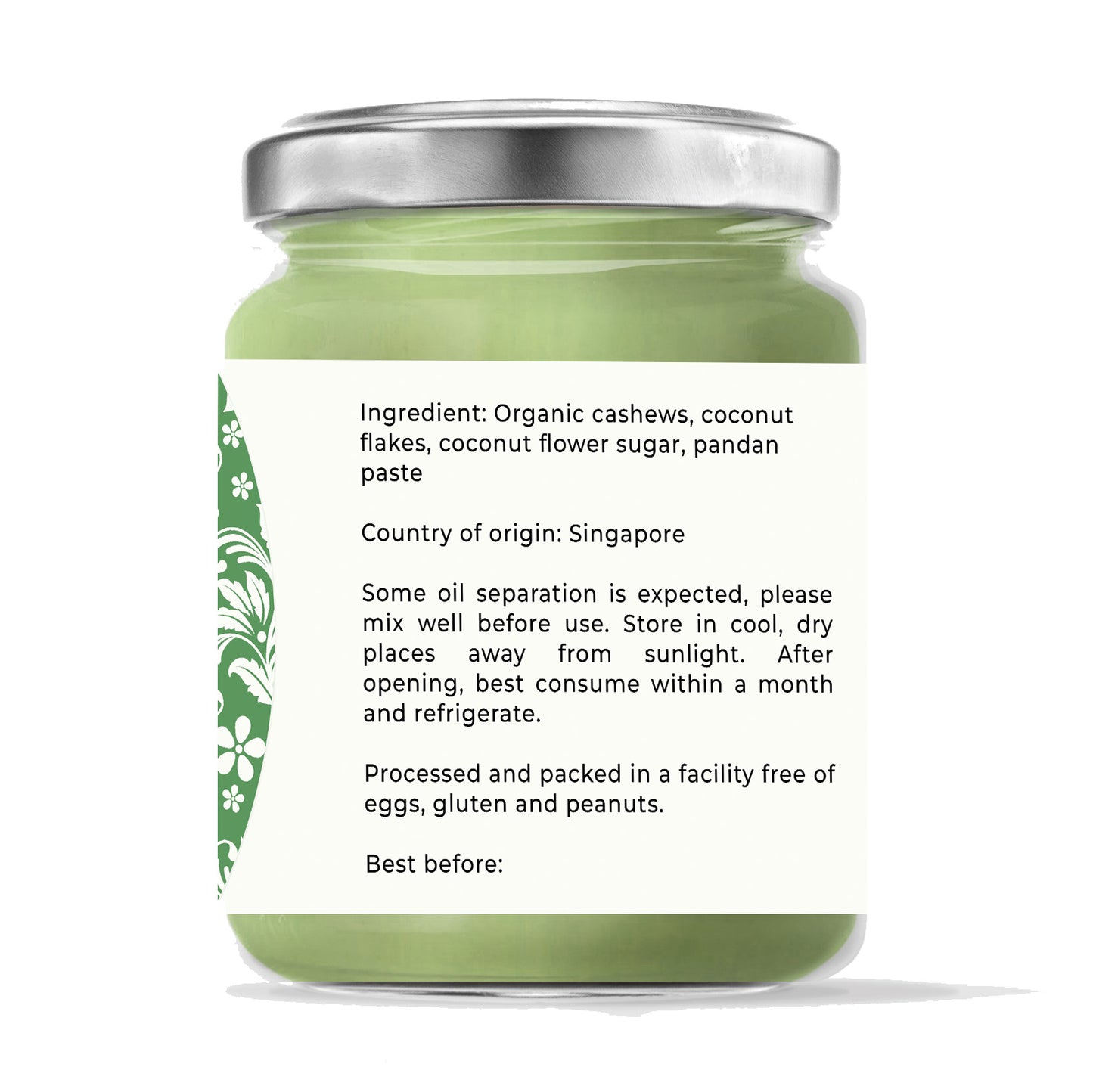 Organic Vegan Kaya