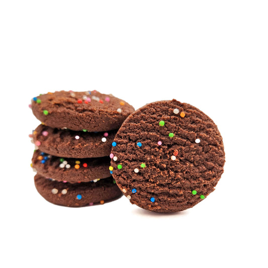 Worthy Chocolate Sprinkle Cookies
