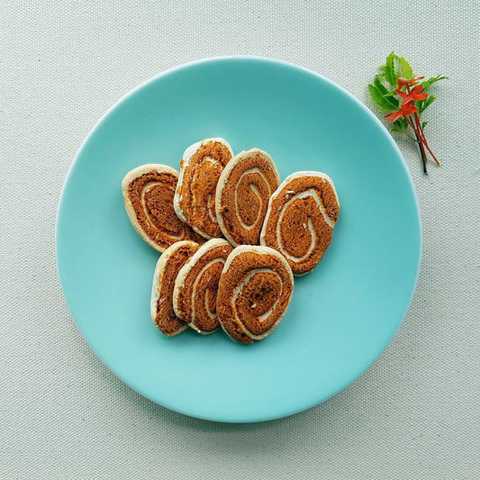 Spiral 5-Spice biscuits