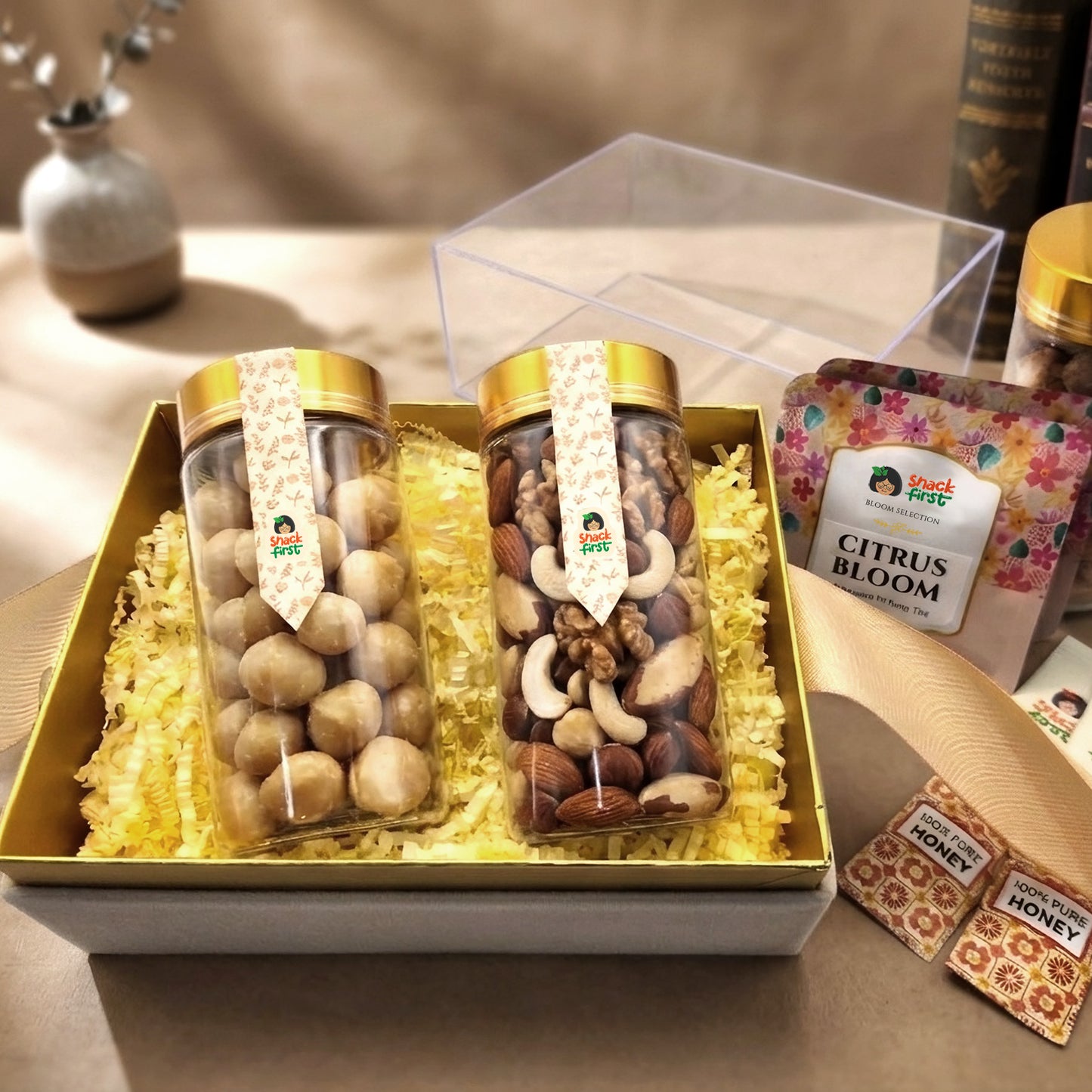 Mothers' Day Signature Snack Gift Box & Bloom Bites Hamper (2026)