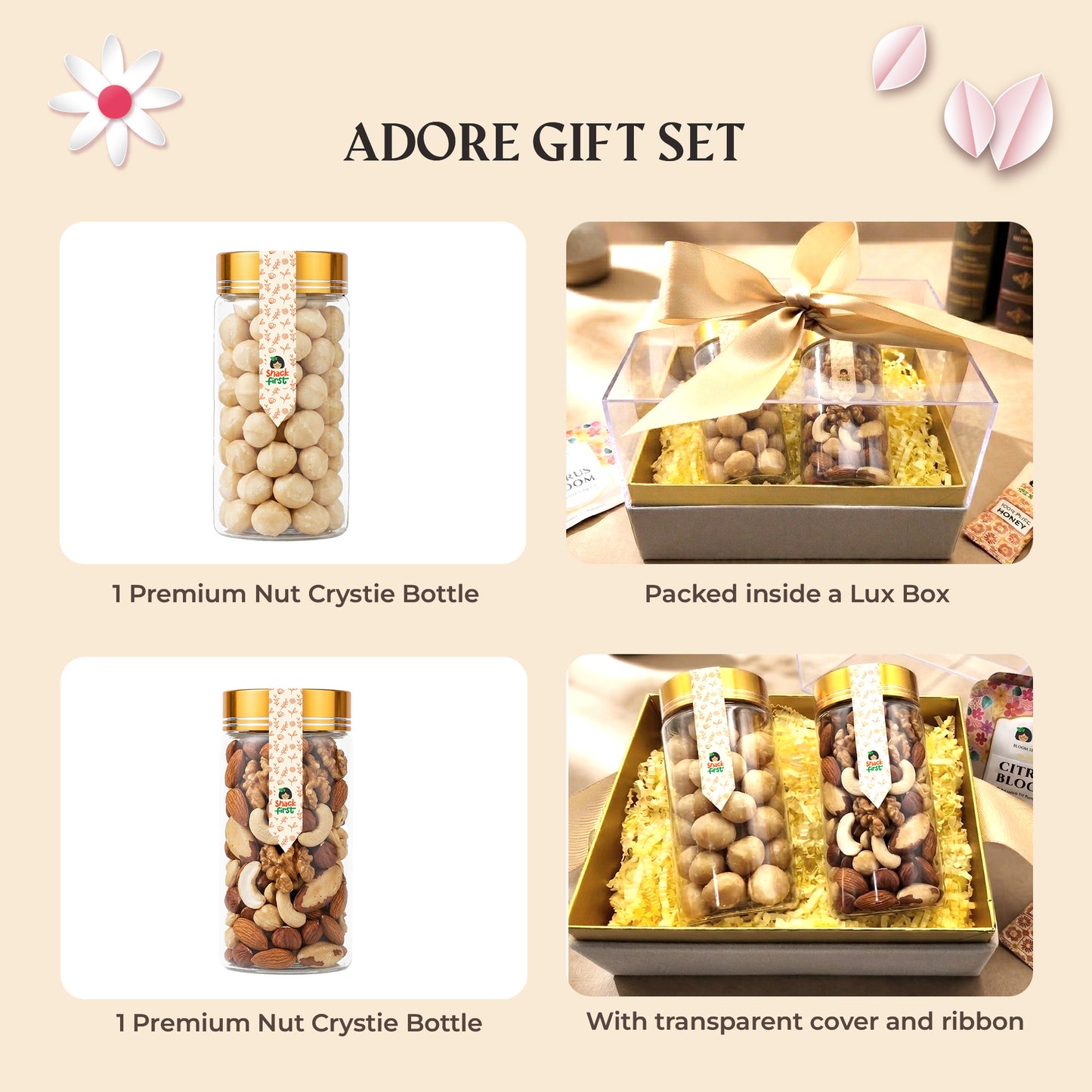 Mothers' Day Signature Snack Gift Box & Bloom Bites Hamper (2026)