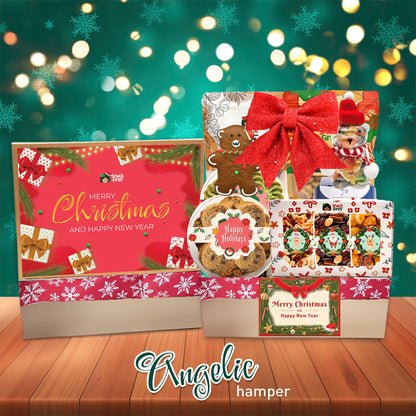 圣诞礼篮和闪光礼品零食盒（2024 年圣诞节）
