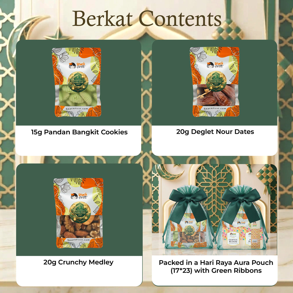 Selamat Hari Raya Aidilfitri Gift Snack Gift Box & Hamper (Ramadan 2027)