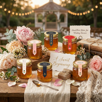 Wedding Favours Snack Party Packs & Honey Bitsie Jars