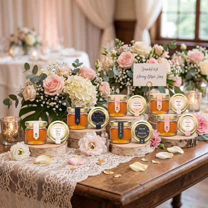 Wedding Favours Snack Party Packs & Honey Bitsie Jars