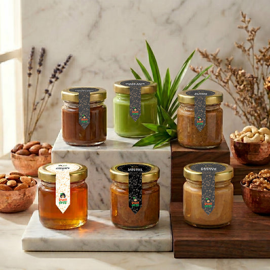 Organic Nut Butter & Honey Bitsie Jars