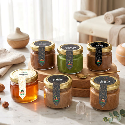 Organic Nut Butter & Honey Bitsie Jars