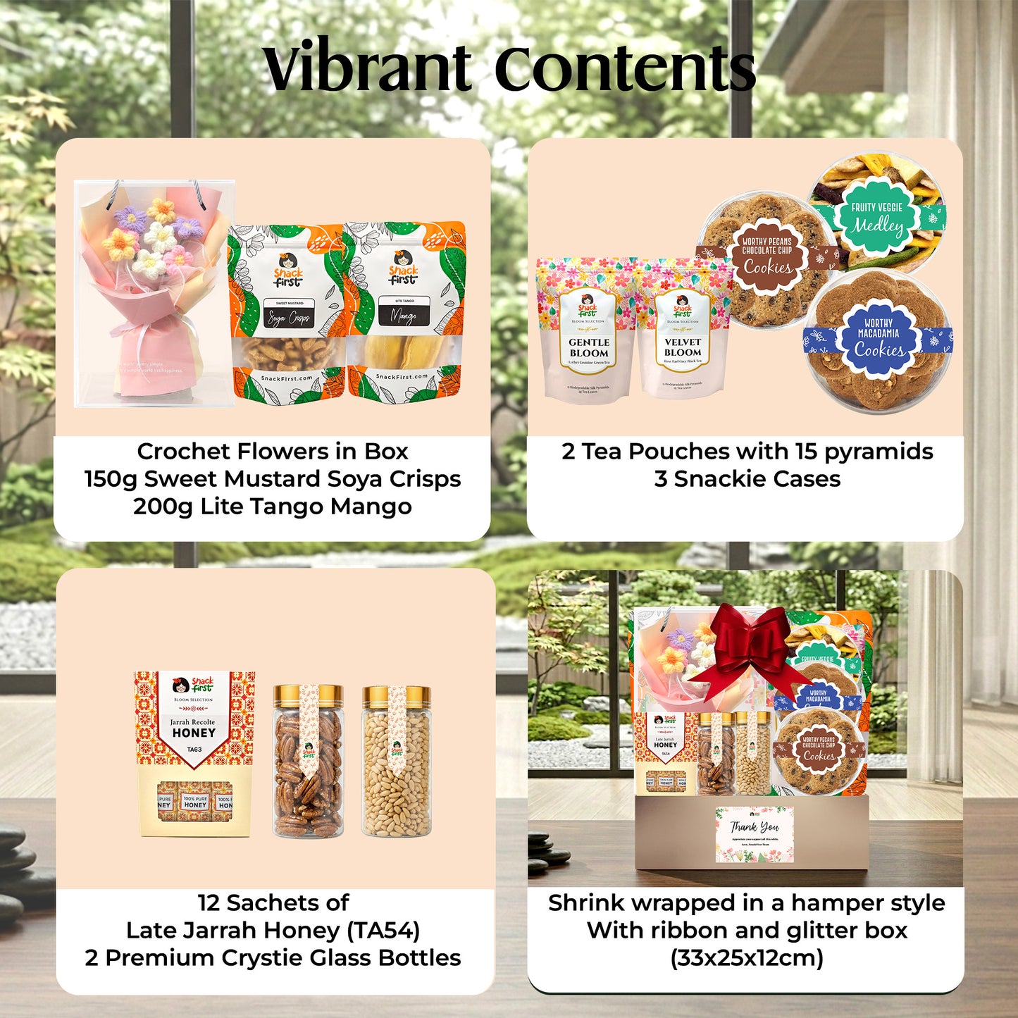 Newborn New Mum Bloom Bites Hampers (With Express Shipping)