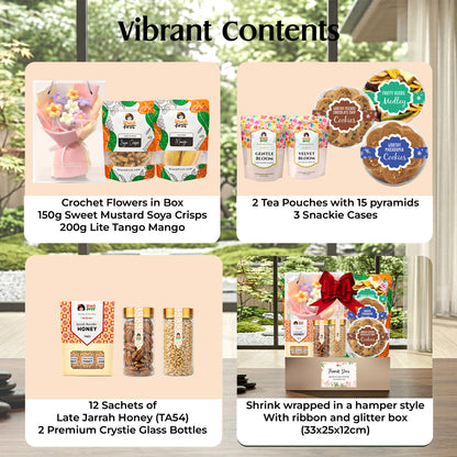 Newborn New Mum Bloom Bites Hampers (With Express Shipping)
