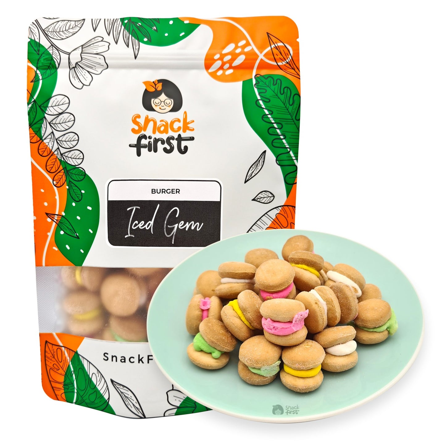 Burger Iced Gem