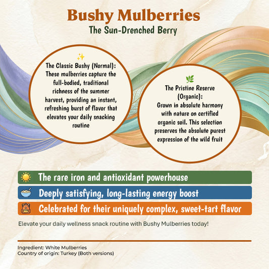Bushy Mulberries (Normal/Organic)