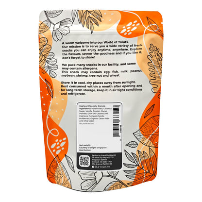 Organic Chocolate Granola (Base/Cashew)