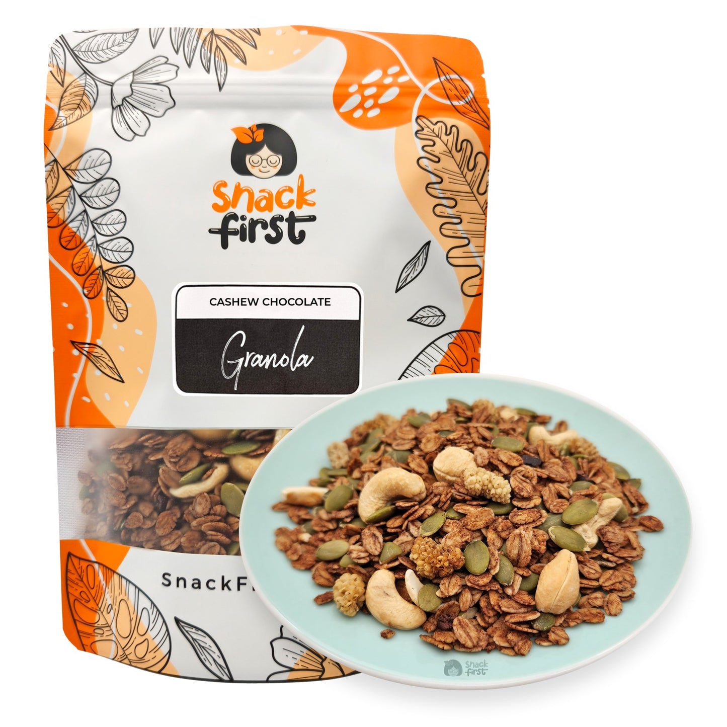 Organic Chocolate Granola (Base/Cashew)