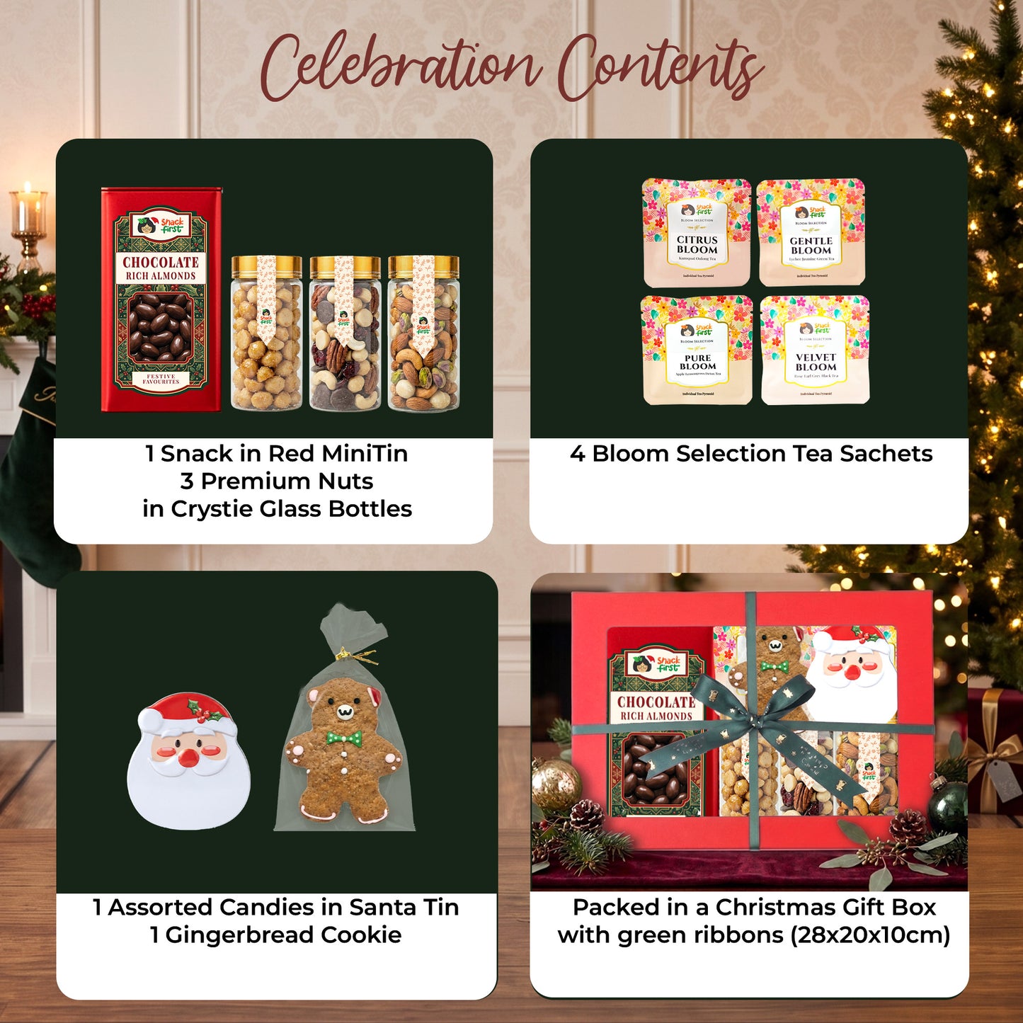 Christmas Bonanza Hampers and Snack Gift Box (Xmas Seasons Greetings 2026)