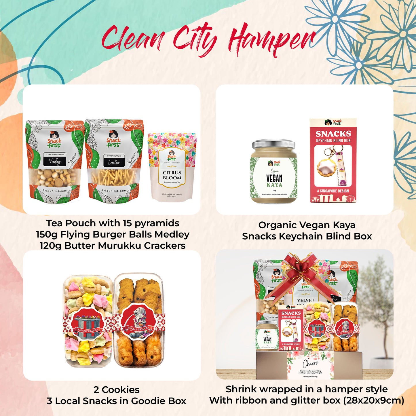 SingaPlay Snack + Toy Singapore Theme Gift Sets and Hampers