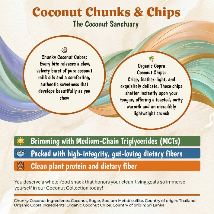 Organic Copra Coconut Chips