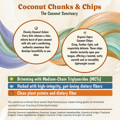 Organic Copra Coconut Chips