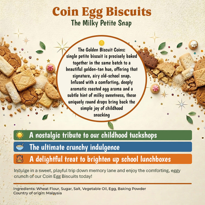Coin Egg Biscuits