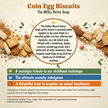 Coin Egg Biscuits