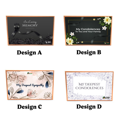 Condolences Sympathy Snack Hampers (With Express Shipping)