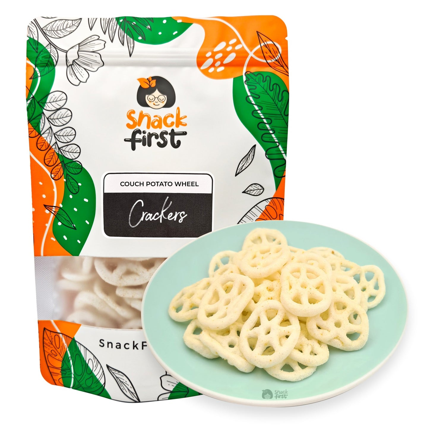 Couch Potato Wheel Crackers