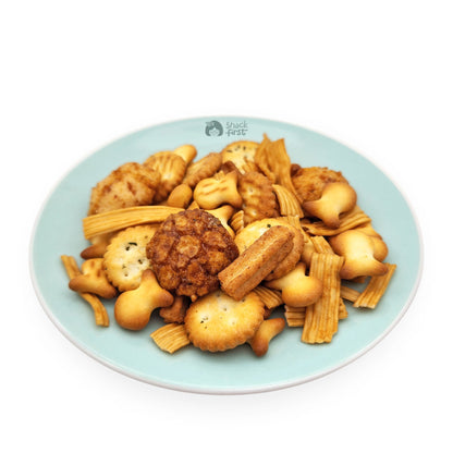 蜜汁坚果酥饼混合（豆饼，花生，腰豆，杏仁，夏威夷果/澳洲坚果）