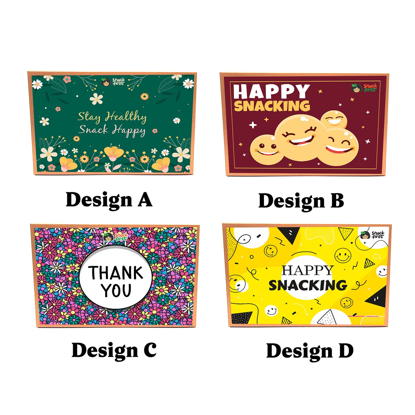 Gourmet Snack Glitter Gift Box