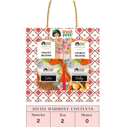 Snacks with Tea and Honey (Golden Divine Glow Gift Sets)