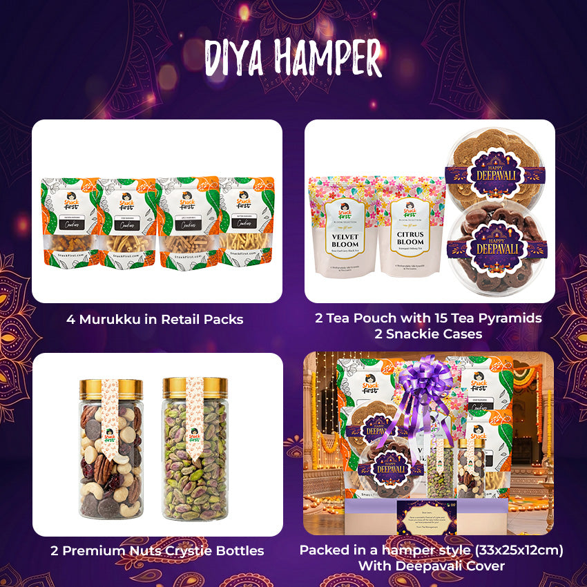 Happy Deepavali Snack Gift Box and Hampers (Diwali 2026)