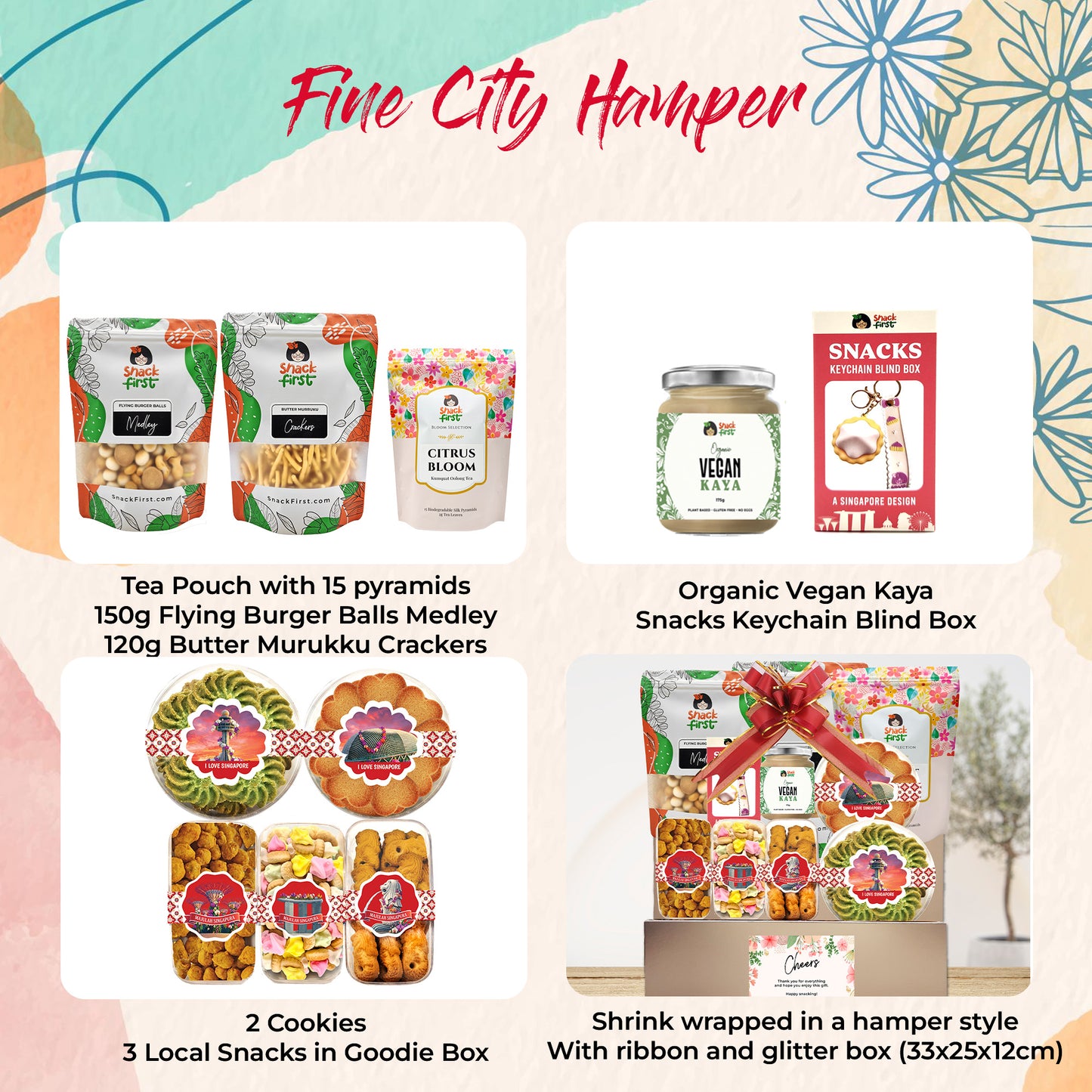 SingaPlay Snack + Toy Singapore Theme Gift Sets and Hampers