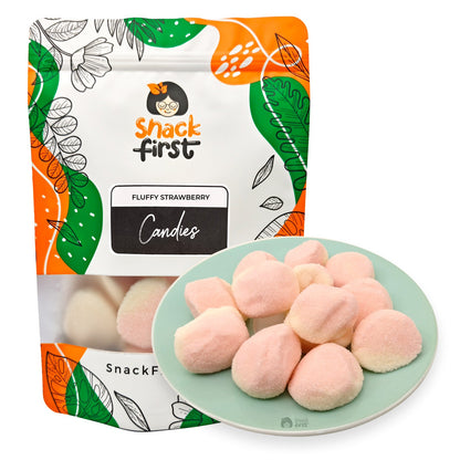 Fluffy Strawberry Candies
