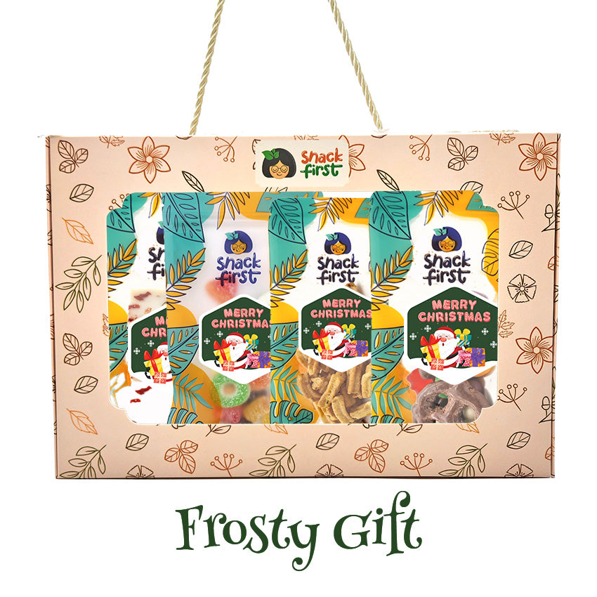 圣诞礼篮和闪光礼品零食盒（2024 年圣诞节）