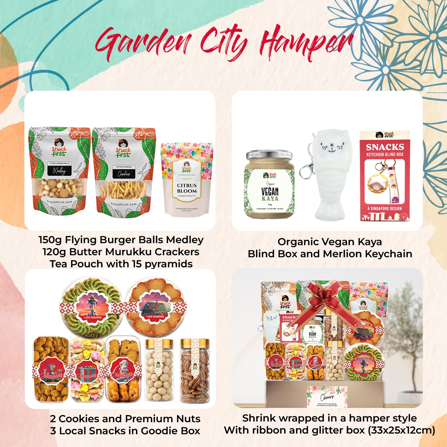 SingaPlay Snack + Toy Singapore Theme Gift Sets and Hampers